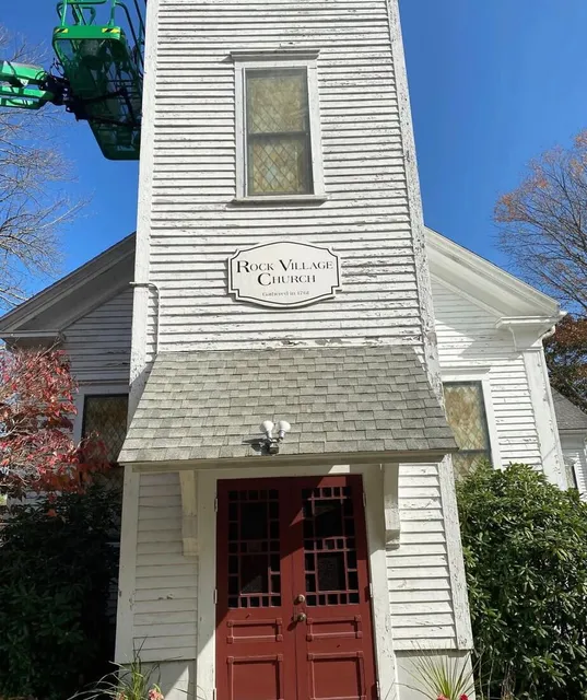 Historic church exterior painting on Cape Cod by Marotta Painting