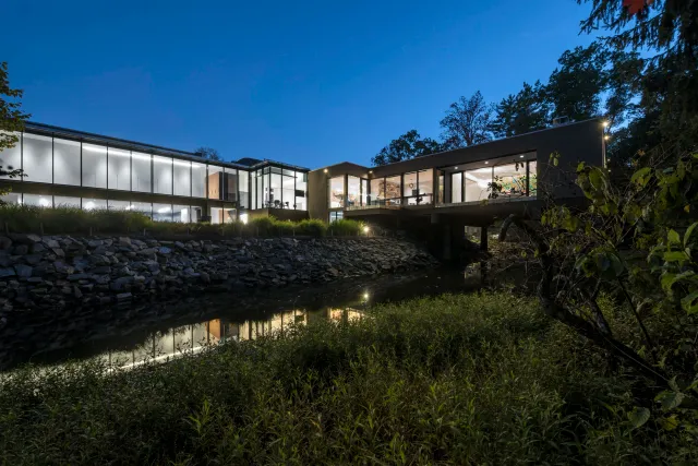 Modern Residential Architecture Connecticut Forest House