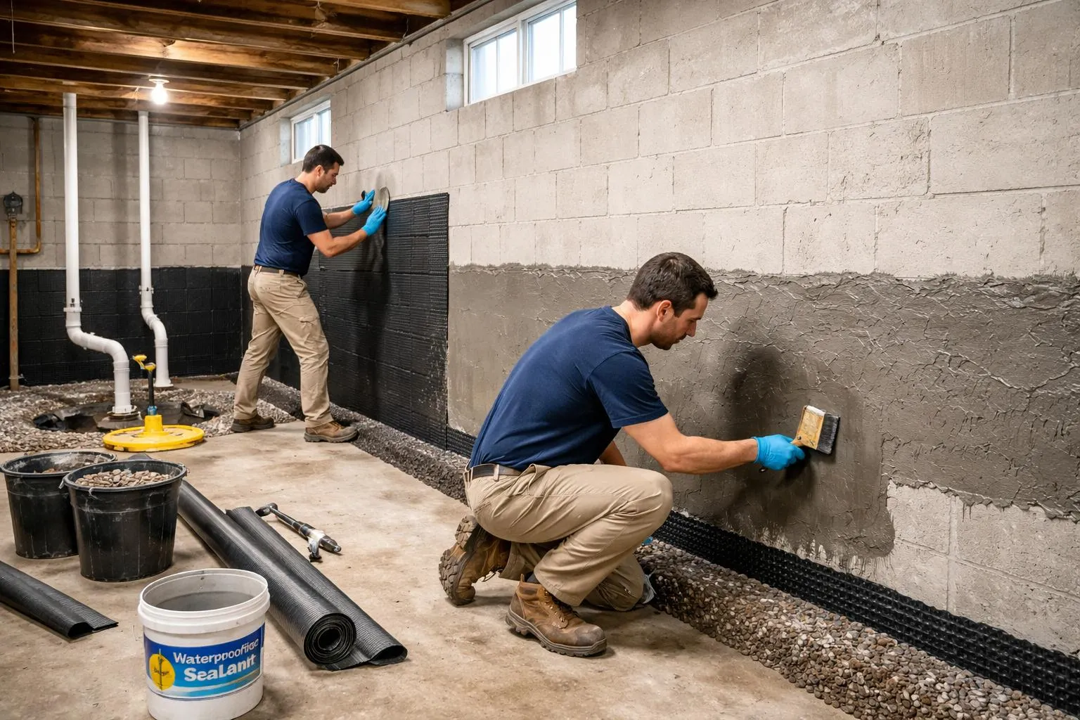 Basement Waterproofing