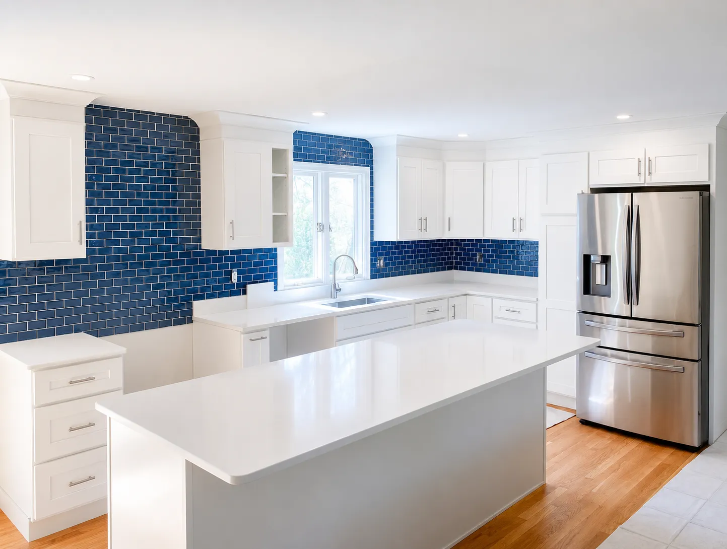 Completed kitchen remodeling project in Cape Cod MA