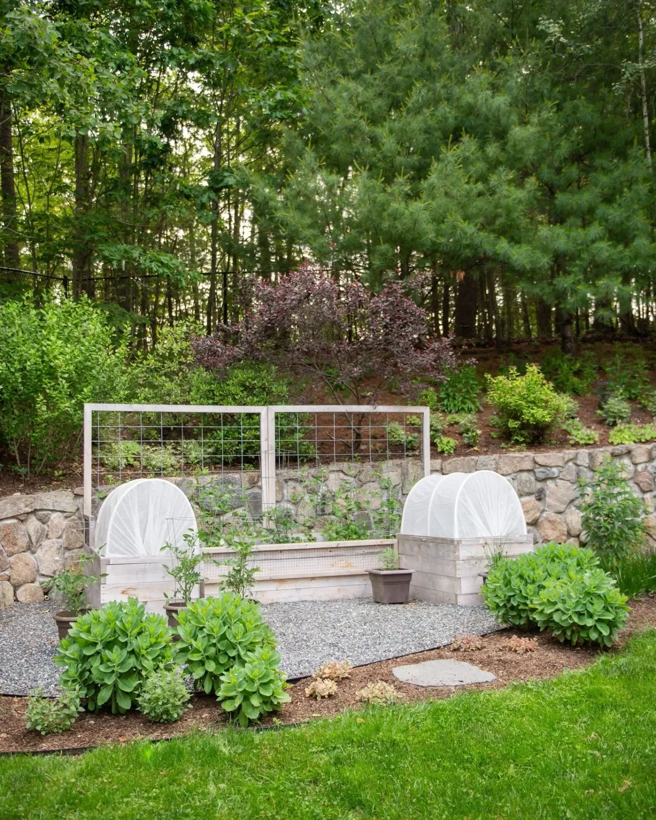 Is your garden planted? Yes? Good! 

Now let me ask another question...

How much bending, lifting, weeding, and soil amending did you do?
Too much?

Many of the landscapes we cultivate include raised beds for a number of reasons. 

- Less bending ov
