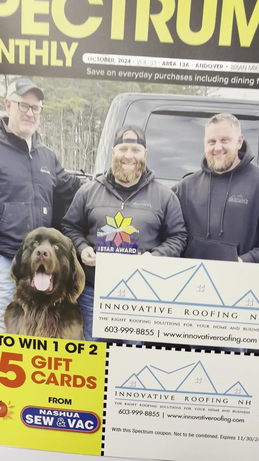 work photo from Google listing