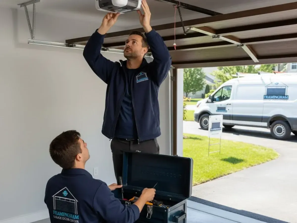 Complete garage door installation with professional installation and quality materials.